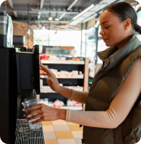 Smart coffee machine